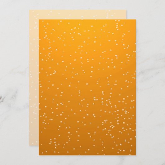 Ale with Tiny Bubbles Background Art (Front/Back)