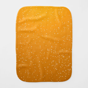 Ale with Tiny Bubbles Background Art Burp Cloth