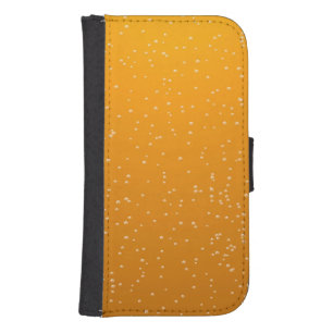 Ale with Tiny Bubbles Background Art Phone Wallet