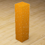 Ale with Tiny Bubbles Background Art Wine Box<br><div class="desc">This beautiful background art depicts the glorious sheen and color of a deep amber ale with little bubbles rising up. This beer themed background art is perfect as a starting point for your own custom ale themed design– just add your own text and copy! Or just enjoy it as it...</div>