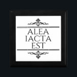 Alea Iacta Est Gift Box<br><div class="desc">Alea Iacta Est is a Latin Phrase that means "The Die Is Cast". A perfect gift for a loved one who loves Roman history and Latin!</div>