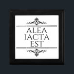 Alea Iacta Est Gift Box<br><div class="desc">Alea Iacta Est is a Latin Phrase that means "The Die Is Cast". A perfect gift for a loved one who loves Roman history and Latin!</div>