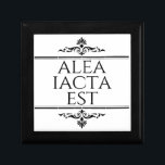 Alea Iacta Est Gift Box<br><div class="desc">Alea Iacta Est is a Latin Phrase that means "The Die Is Cast". A perfect gift for a loved one who loves Roman history and Latin!</div>