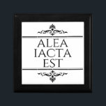 Alea Iacta Est Gift Box<br><div class="desc">Alea Iacta Est is a Latin Phrase that means "The Die Is Cast". A perfect gift for a loved one who loves Roman history and Latin!</div>