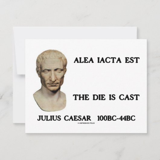 Alea Iacta Est - The Die Is Cast (Front)