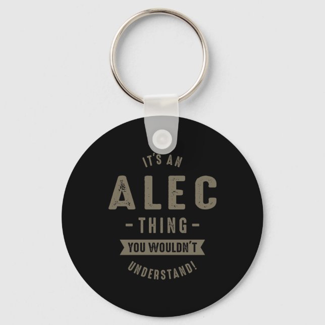 Alec Thing Keychain (Front)