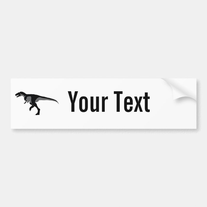 Alectrosaurus Dinosaur Bumper Sticker