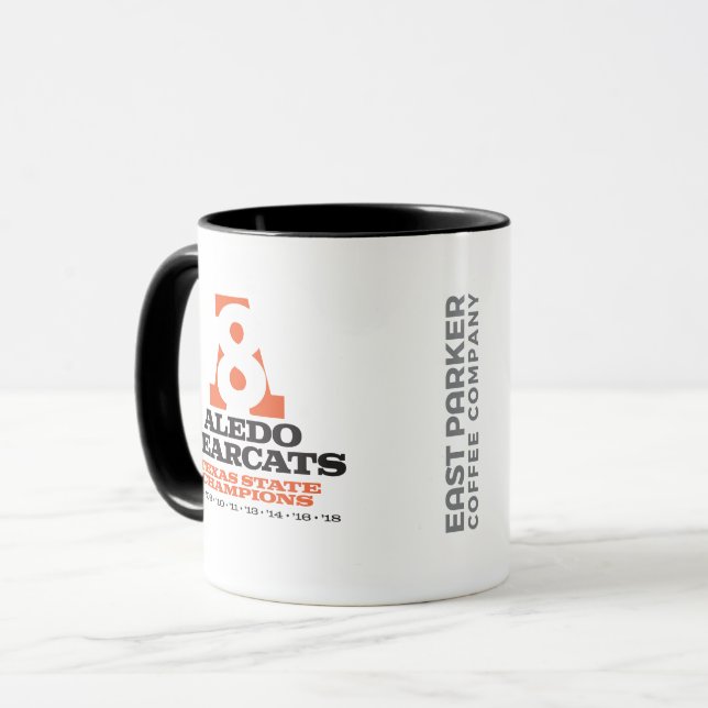 Aledo Bearcat 2018 State Champ "A8"- 11oz. Mug (Front Left)