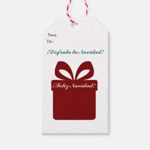 Alegre Navidad, Gift Tags
