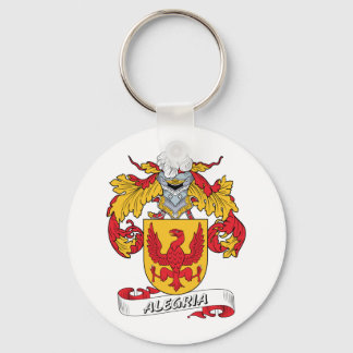 Alegria Family Crest Keychain