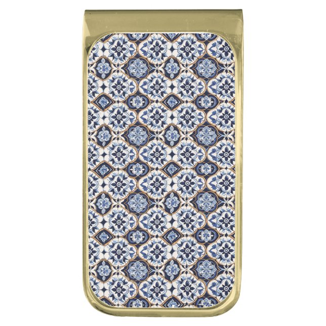 Alegria Gold Finish Money Clip (Front Vertical)