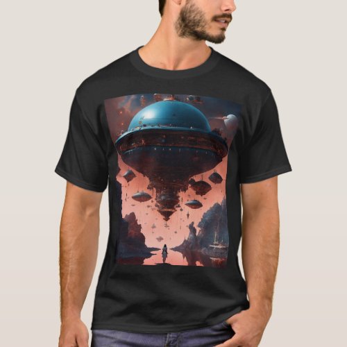 Alein ship T_Shirt