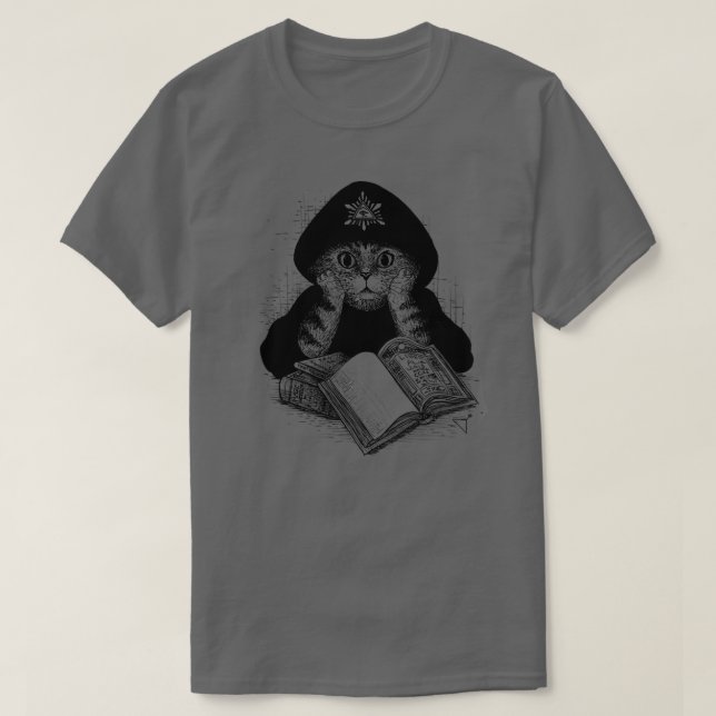 Aleister Meowly  T-Shirt (Design Front)