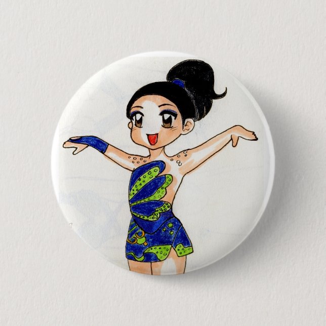 Alejandra 2 pinback button (Front)
