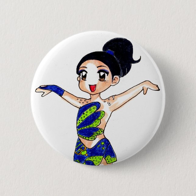 Alejandra Pinback Button (Front)
