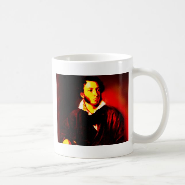 Aleksandr Pushkin Coffee Mug (Right)