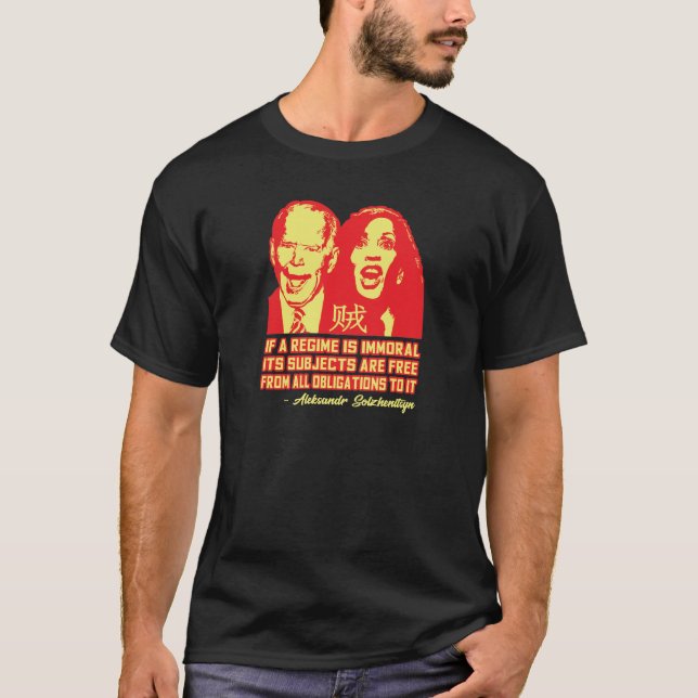 Aleksandr Solzhenitsyn Quote T-Shirt (Front)