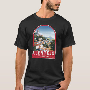 Alentejo Portugal Travel Art Vintage T-Shirt