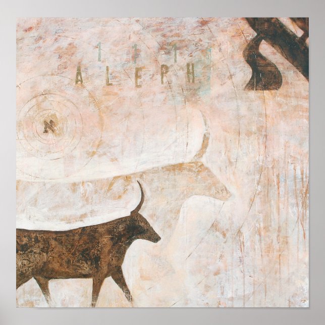 ALEPH 100x100 cm Poster (Front)