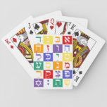 Aleph-bet - Rainbow Playing Cards at Zazzle