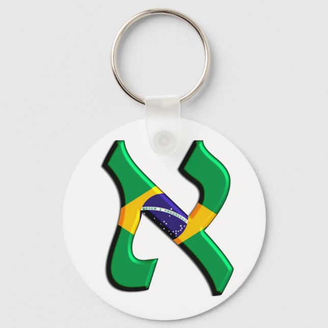 Aleph Brasil Keychain (Front)