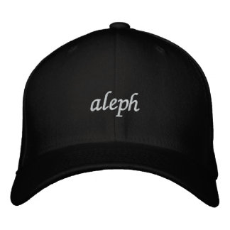 Aleph - Customizable Hebrew Alphabet Embroidered Baseball Hat