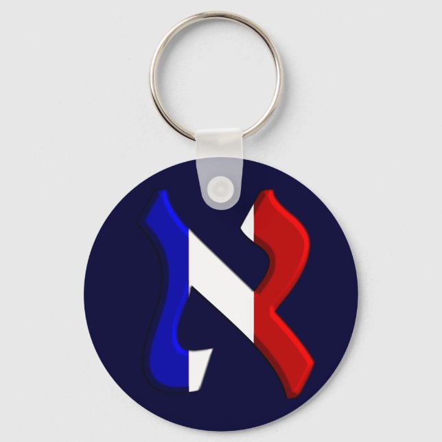 Aleph France.png Keychain (Front)