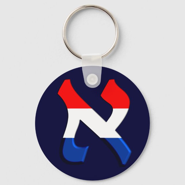 Aleph Holand.png Keychain (Front)