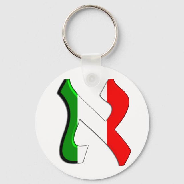 Aleph Italia Keychain (Front)