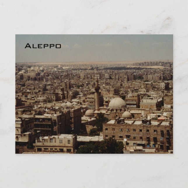 Aleppo Postcard (Front)