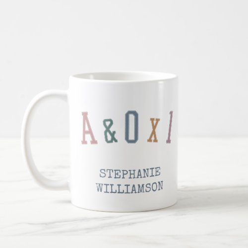 Alert and Oriented to Person AOX1 Nurse Custom Coffee Mug