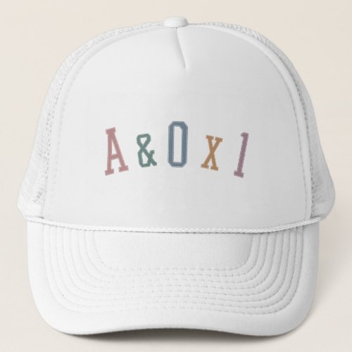 Alert and Oriented to Person AOX1 Nurse Gift Trucker Hat