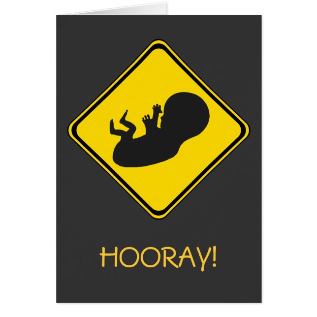Alert: Baby Ahead! Cards (Front)