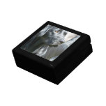 Alert Black Labrador Retriever Dog Gift Box