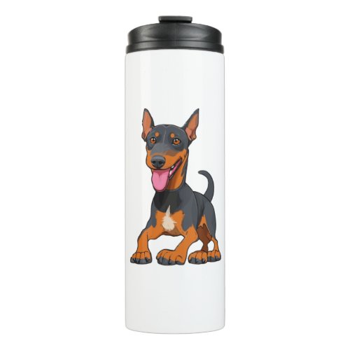 Alert Doberman Thermal Tumbler