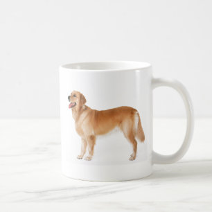 Alert Golden Retriever Coffee Mug