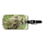 Alert Owl Luggage Tag