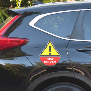 (Alert Sign) New Driver Sticker