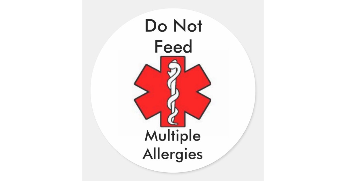 Alert Stickers | Zazzle