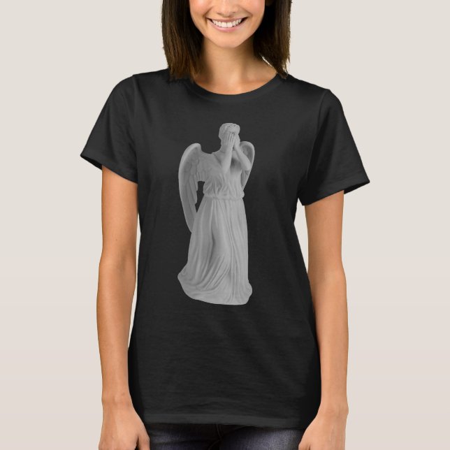 Alert - Weeping Angel  - Don't Blink 2 T-Shirt (Front)