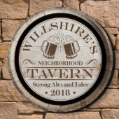 Ales and Tales Neighborhood Tavern Bar Sign (Front)