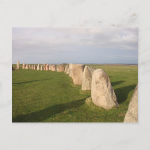 Ales Stenar ~ Sweden Postcard