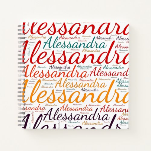 Alessandra Notebook