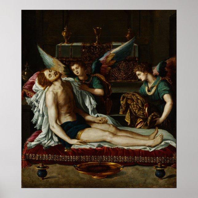 Alessandro Allori - Body of Christ Annointed Poster (Front)
