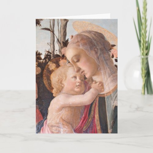 Alessandro Botticellis The Virgin and Child Card