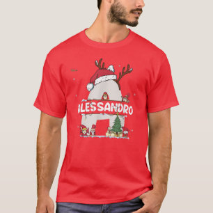 Alessandro Christmas Shirt w Alessandro Name for f