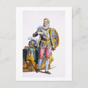 Alessandro Farnese (1546-92) Duke of Parma from 'R Postcard