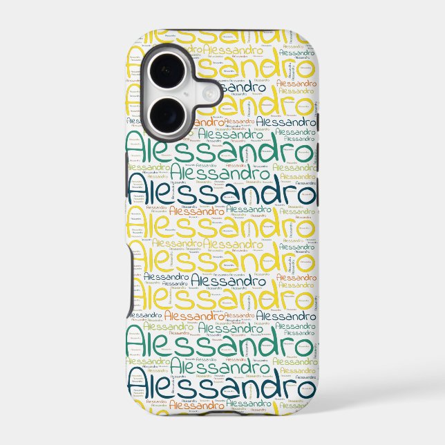 Alessandro Iphone Case (Back)
