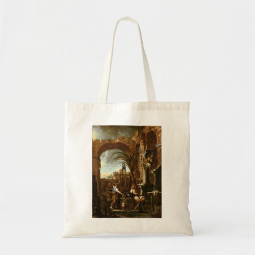 Alessandro Magnasco Christ and the Samaritan Woman Tote Bag