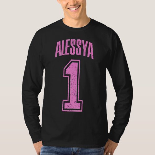 Alessya Supporter Number 1 Biggest Fan  T_Shirt